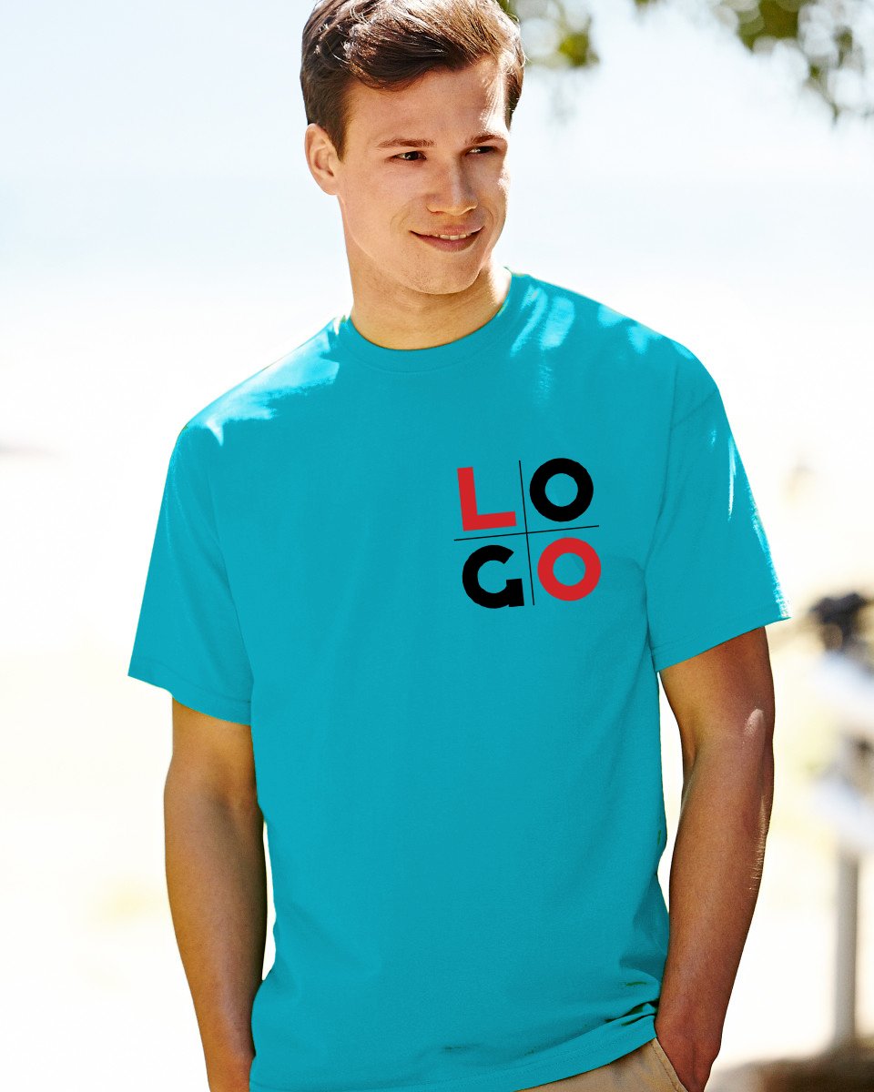 Мужская футболка Fruit of the Loom Valueweight с вашим Лого