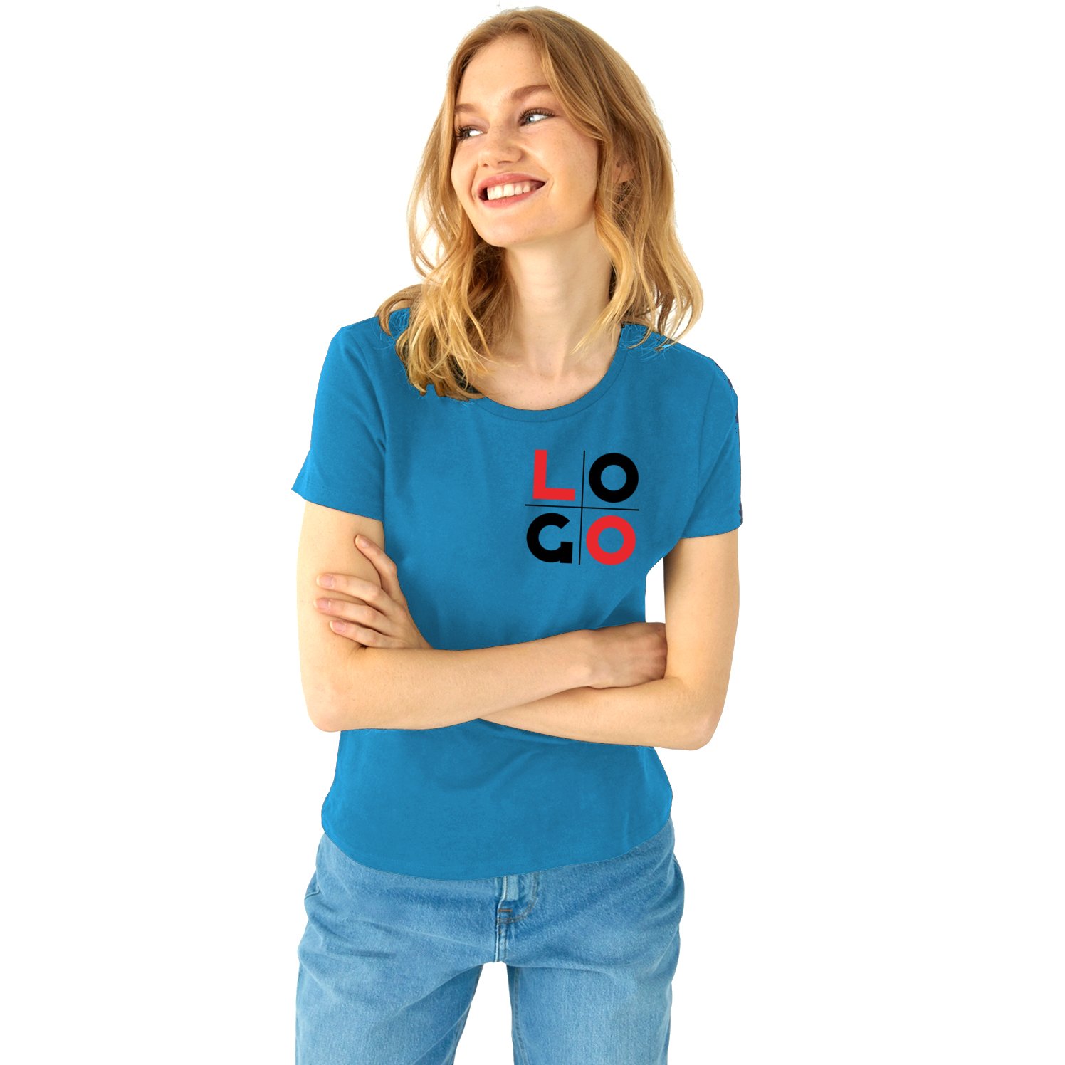 Women's T-shirt B&C #E150 to print your LOGO