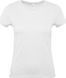 Women's T-shirt B&C #E150 2XL Білий (White 001) with your LOGO