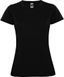 Футболка Roly Montecarlo\woman (Чорний 2XL)
