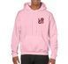 Pink hoodie with your logo