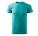 BASIC 160 T-shirt with your LOGO, emerald, XS, синій