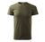 BASIC 160 T-shirt with your LOGO, military, XS, зелений