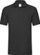 Тенниска Fruit of the Loom Premium Polo (Черный 2XL)