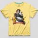 Design t-shirt with "Freedom - are my wings" from Love&Rage