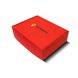 Red cardboard gift box with logo - 30-24-9