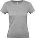 Women's T-shirt B&C #E150 L Сірий Меланж (Sport Grey 620) with your LOGO