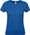 Women's T-shirt B&C #E150 L Яскраво-Синій (Royal Blue 450) with your LOGO