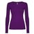 Extreme Woman long sleeve t-shirt with your LOGO, purple, S, Фіолетовий