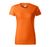 Women's T-shirt BASIC 160 with your LOGO, orange, XS