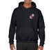Black hoodie with your logo