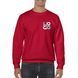 Red raglan with your logo