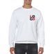 White raglan with your logo