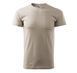 BASIC 160 T-shirt with your LOGO, ice gray, XS, білий