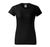 Women's T-shirt BASIC 160 with your LOGO, black, XS