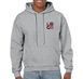 Gray hoodie with your logo