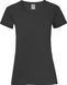 Футболка Fruit of the Loom Valueweight Ladies (Чорний 2XL)
