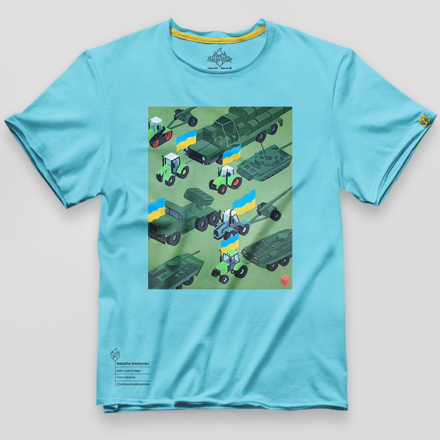 Design t-shirt with "Trophies" from Love&Rage