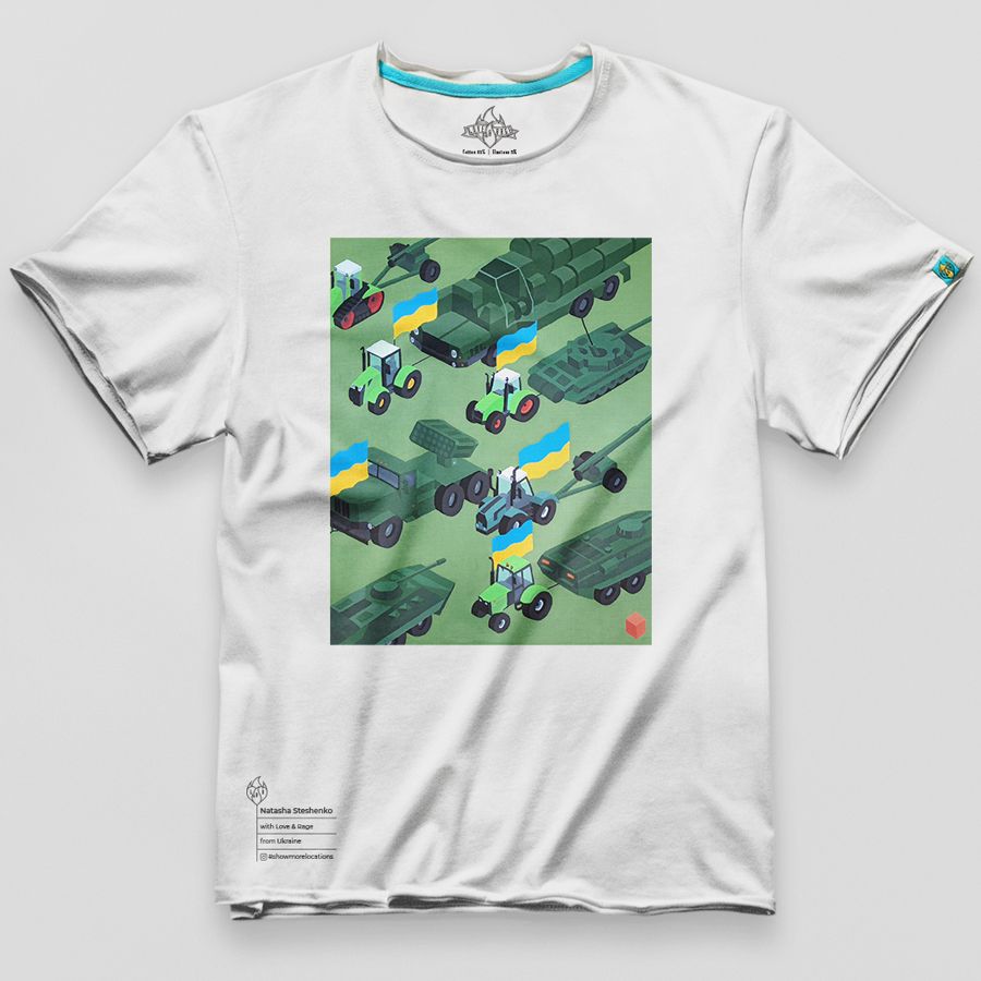 Design t-shirt with "Trophies" from Love&Rage