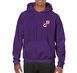 Purple hoodie with your logo