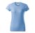 Women's T-shirt BASIC 160 with your LOGO, sky blue, XS