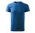 BASIC 160 T-shirt with your LOGO, azure blue, XS, синій