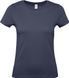 Women's T-shirt B&C #E150 L Темно-Синій (Navy 003) with your LOGO