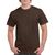 Heavy Cotton 180 T-shirt with your LOGO, dark chocolate, S
