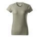Women's T-shirt BASIC 160 with your LOGO, light khaki, XS