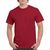 Heavy Cotton 180 T-shirt with your LOGO, cardinal red, S