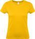 Women's T-shirt B&C #E150 M Жовтий (Gold 210) with your LOGO