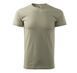 BASIC 160 T-shirt with your LOGO, light khaki, XS, сірий