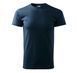 BASIC 160 T-shirt with your LOGO, navy blue, XS, синій