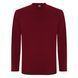 Extreme L/S long sleeve t-shirt with your LOGO, garnet, S, червоний