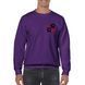 Purple raglan with your logo