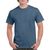 Heavy Cotton 180 T-shirt with your LOGO, indigo blue, S