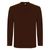 Extreme L/S long sleeve t-shirt with your LOGO, chocolate, S, коричневий