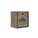 Дерев'яна коробка для подарунка під кружку/чашку 10-10-10 original + друк на кришці