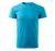 BASIC 160 T-shirt with your LOGO, blue atoll, XS, синій