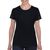 T-shirt for women Heavy Cotton 180 with your LOGO, black, чорний