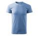 BASIC 160 T-shirt with your LOGO, sky blue, XS, синій