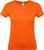 Women's T-shirt B&C #E150 M Помаранчевий (Orange 235) with your LOGO