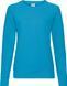 Свитшот Fruit of the Loom Lightweight Raglan Sweat Ladies (Ярко-Синий L)