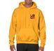 Yellow hoodie with your logo