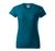 Women's T-shirt BASIC 160 with your LOGO, petrol blue, XS