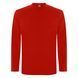 Extreme L/S long sleeve t-shirt with your LOGO, red, S, червоний