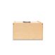 Деревянная коробка для подарка оптом с логотипом (бокс) 20-20-10 натуральная + печать на крышке