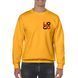 Yellow raglan with your logo