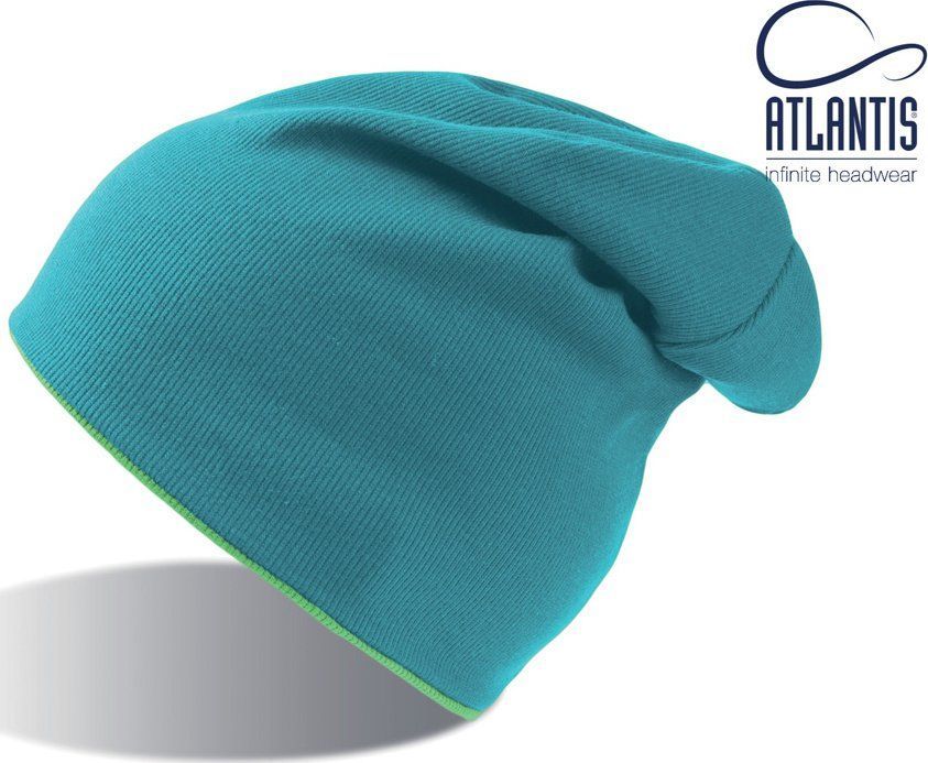 Шапка двухсторонняя Atlantis Extreme (Бирюзовый с Зеленым 58 см)