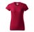 Women's T-shirt BASIC 160 with your LOGO, malboro red, XS